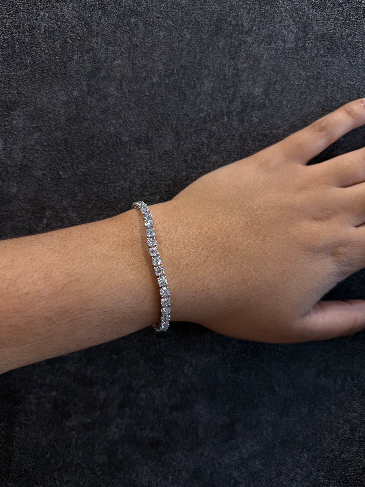 925 MOISSANITE TENNIS BRACELET
