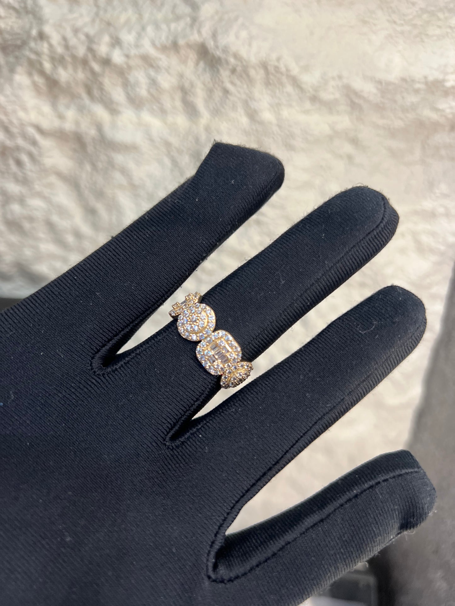 14K FULL CZ RING