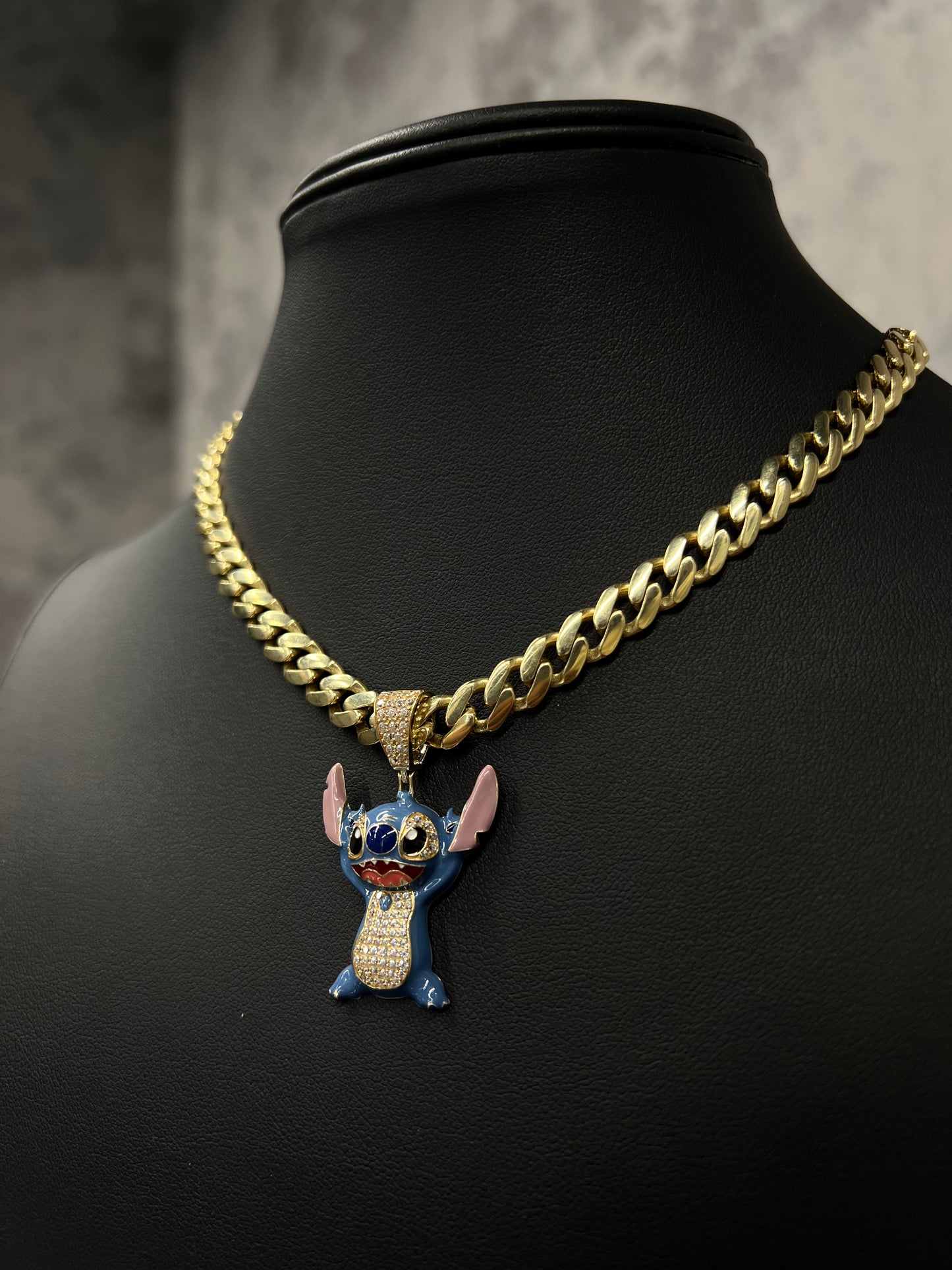 14K CHOCKER WITH LILO PENDANT