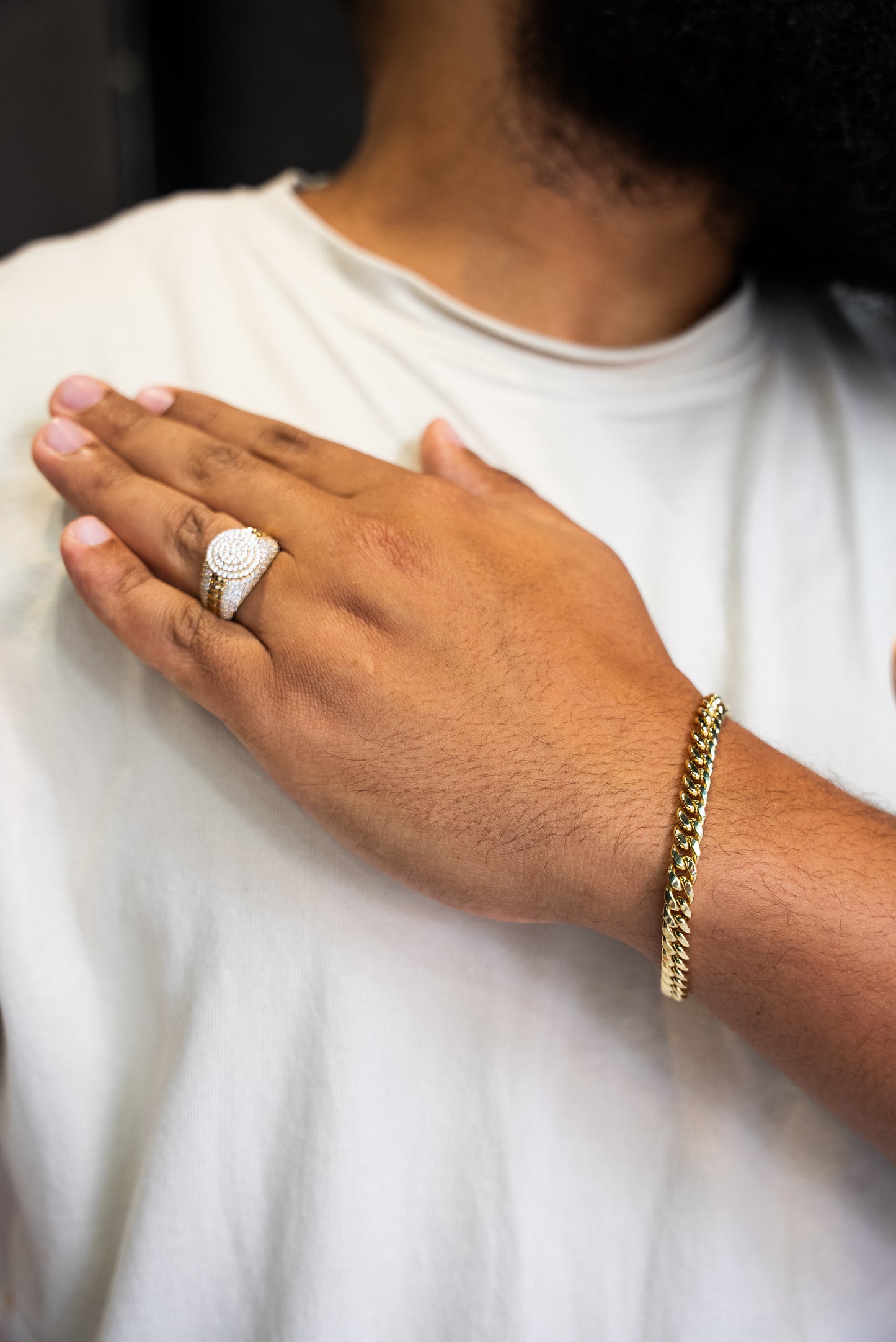 14K BRACELET AND RING