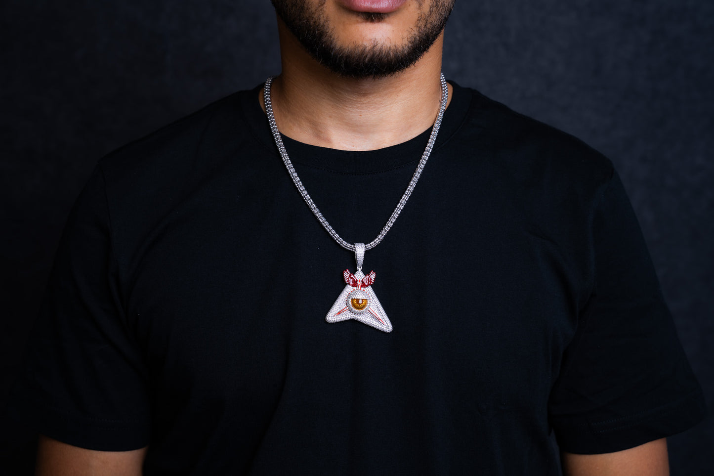 925 ICE CHAIN + ALOFOKE PENDANT