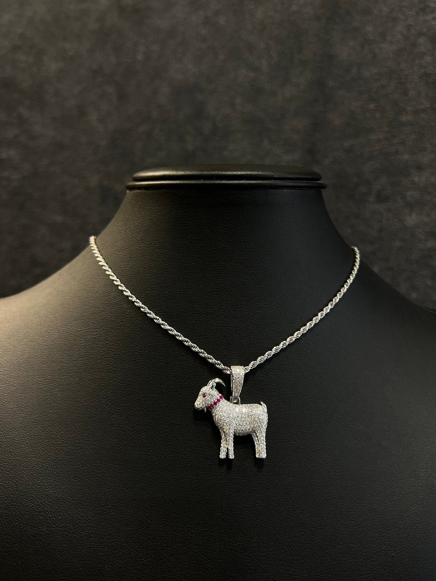 925 ROPE CHAIN + GOAT PENDANT