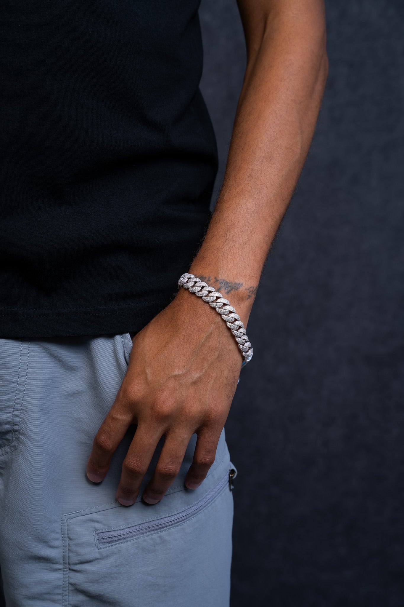925 MOISSANITE CUBAN BRACELET