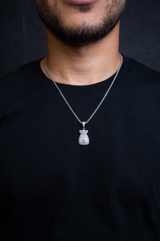 925 MONEY BAG PENDANT