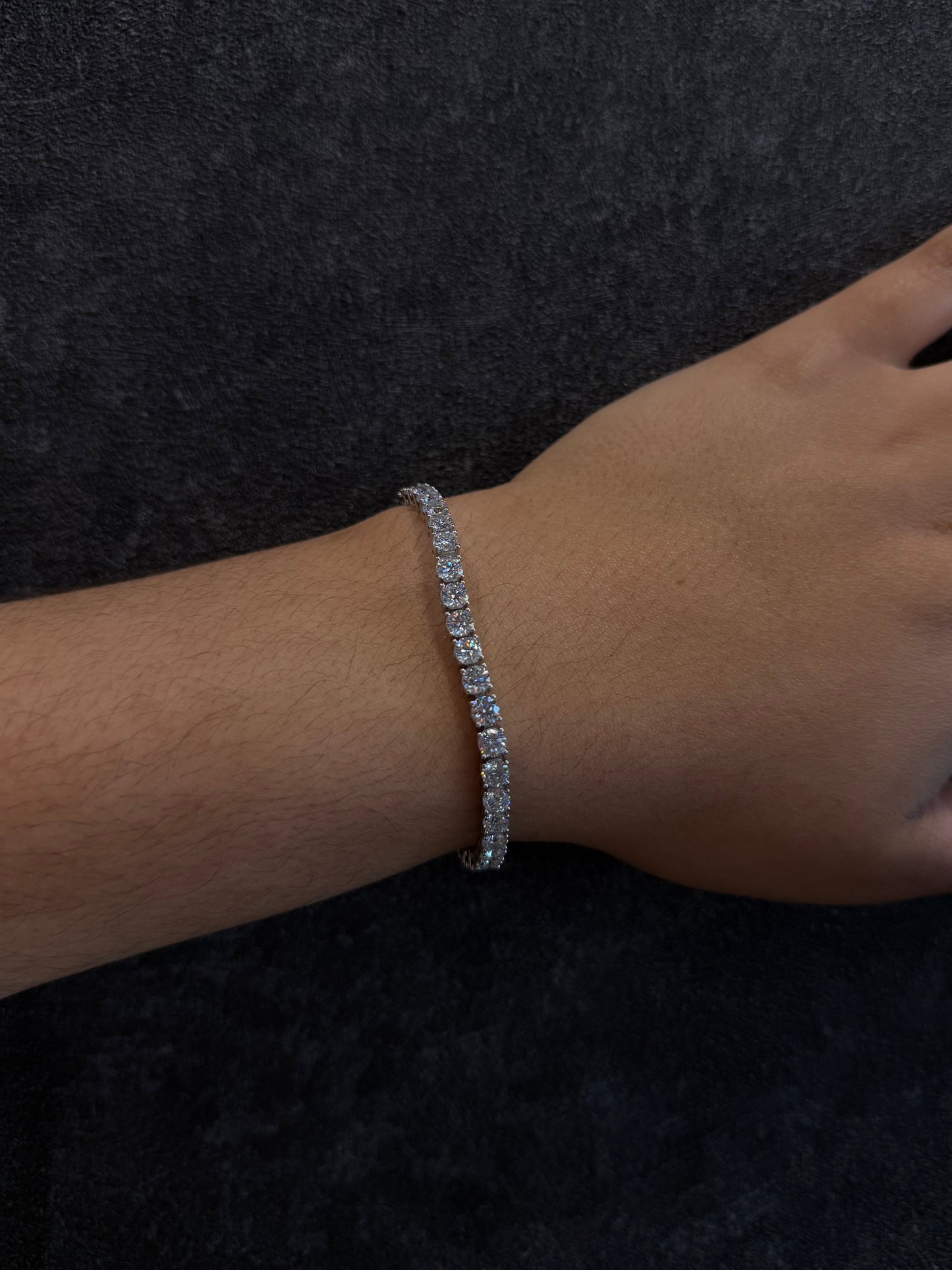 925 MOISSANITE TENNIS BRACELET