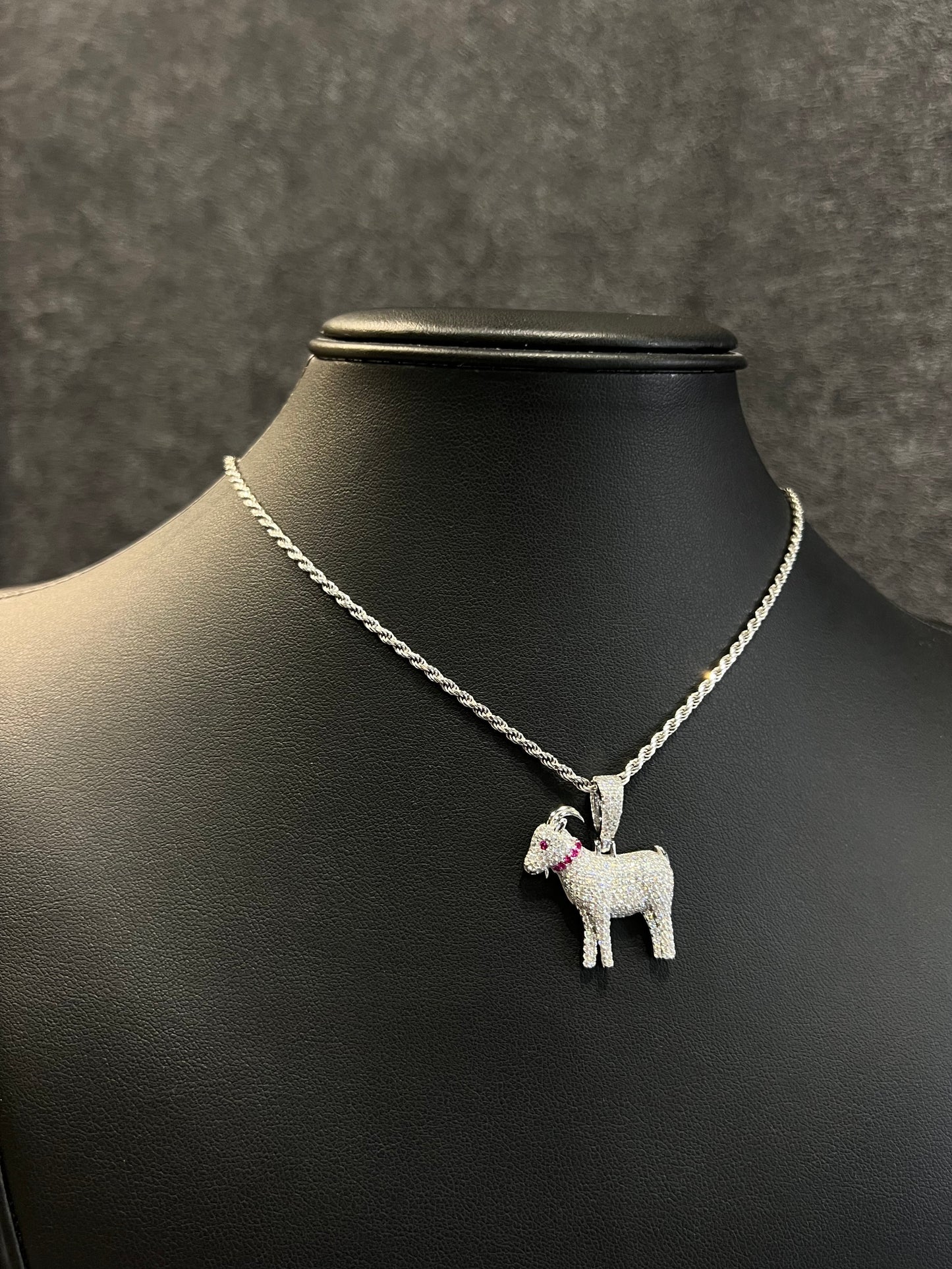 925 ROPE CHAIN + GOAT PENDANT