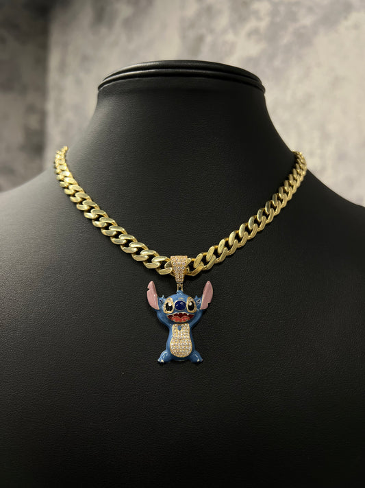 14K CHOCKER WITH LILO PENDANT