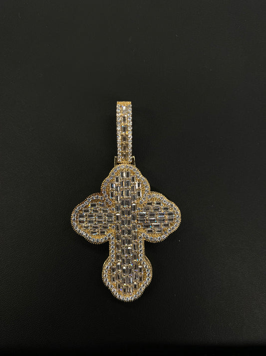 14K CROSS PENDANT