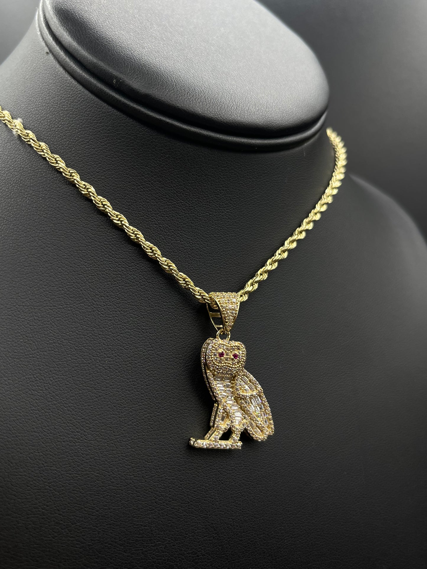 Rope Chain with OWL Pendant