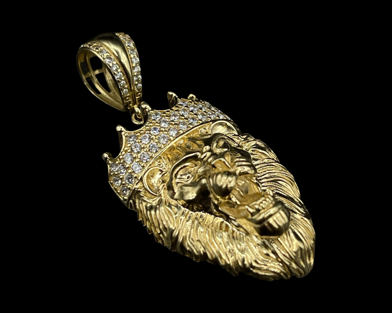 Cz Lion Pendant