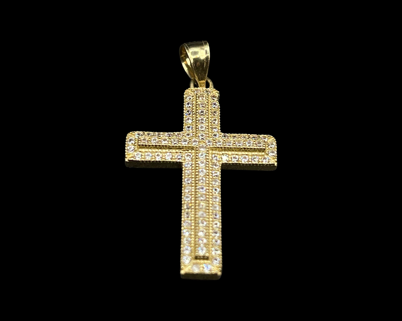 Cz Cross Pendant