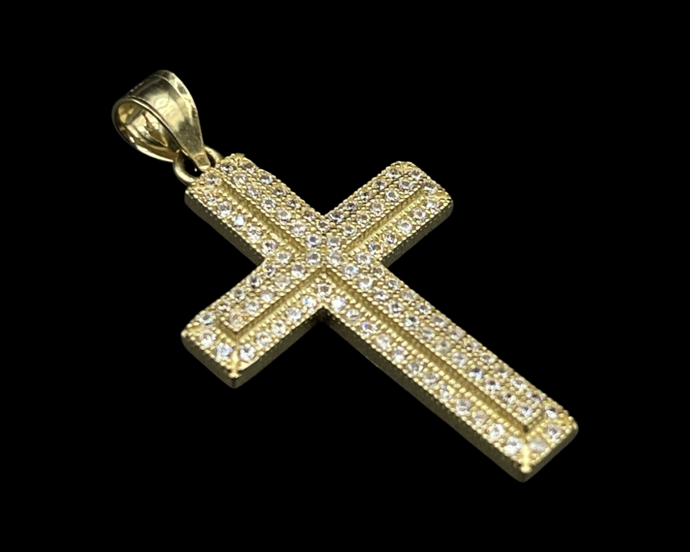 Cz Cross Pendant